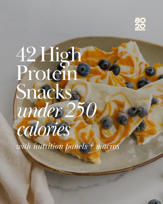 42 High Protein Snacks (under 250 calories!)
